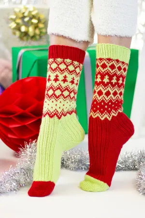 12 Days - 2022 - Holiday Elf Socks