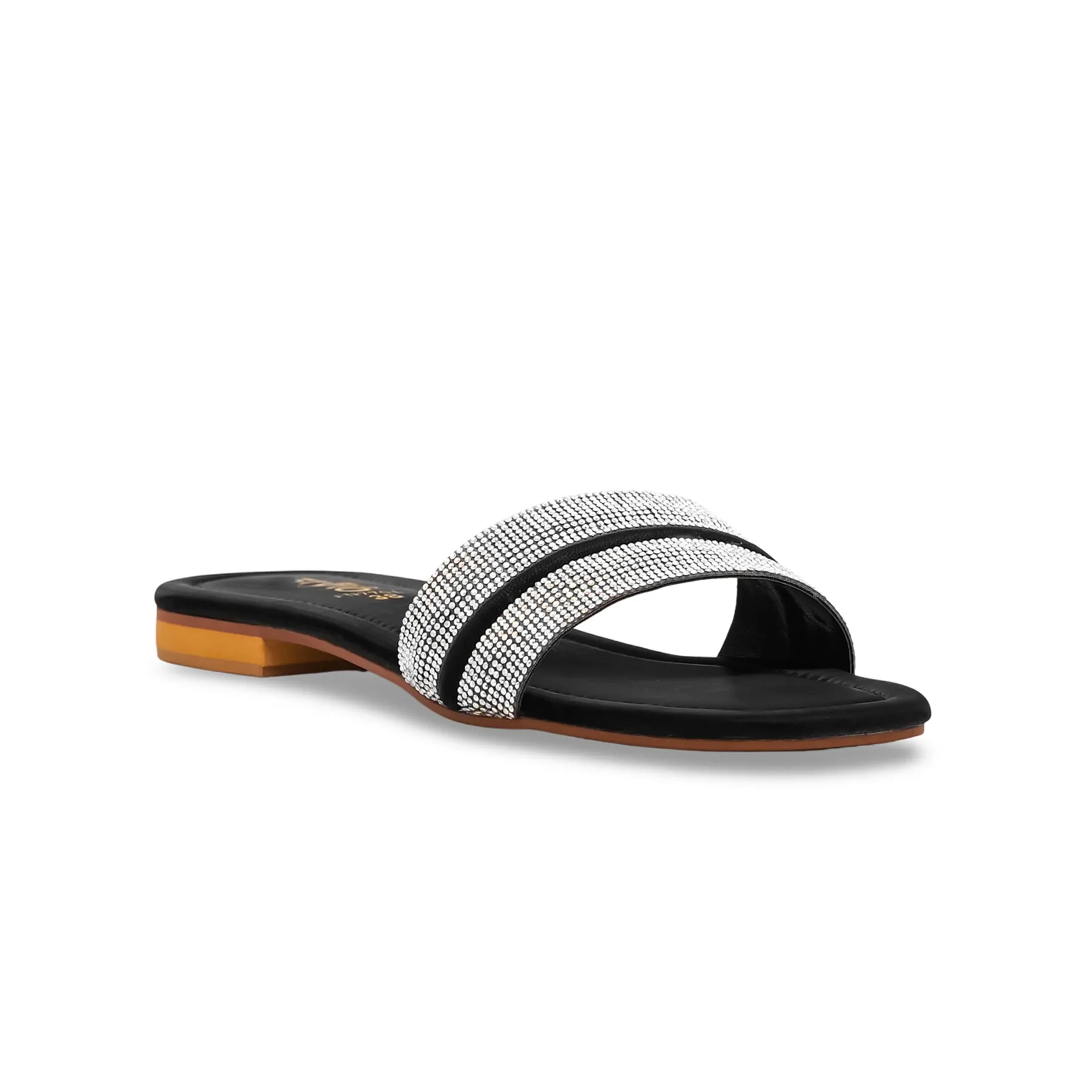 Black Fancy Slipper FN7701