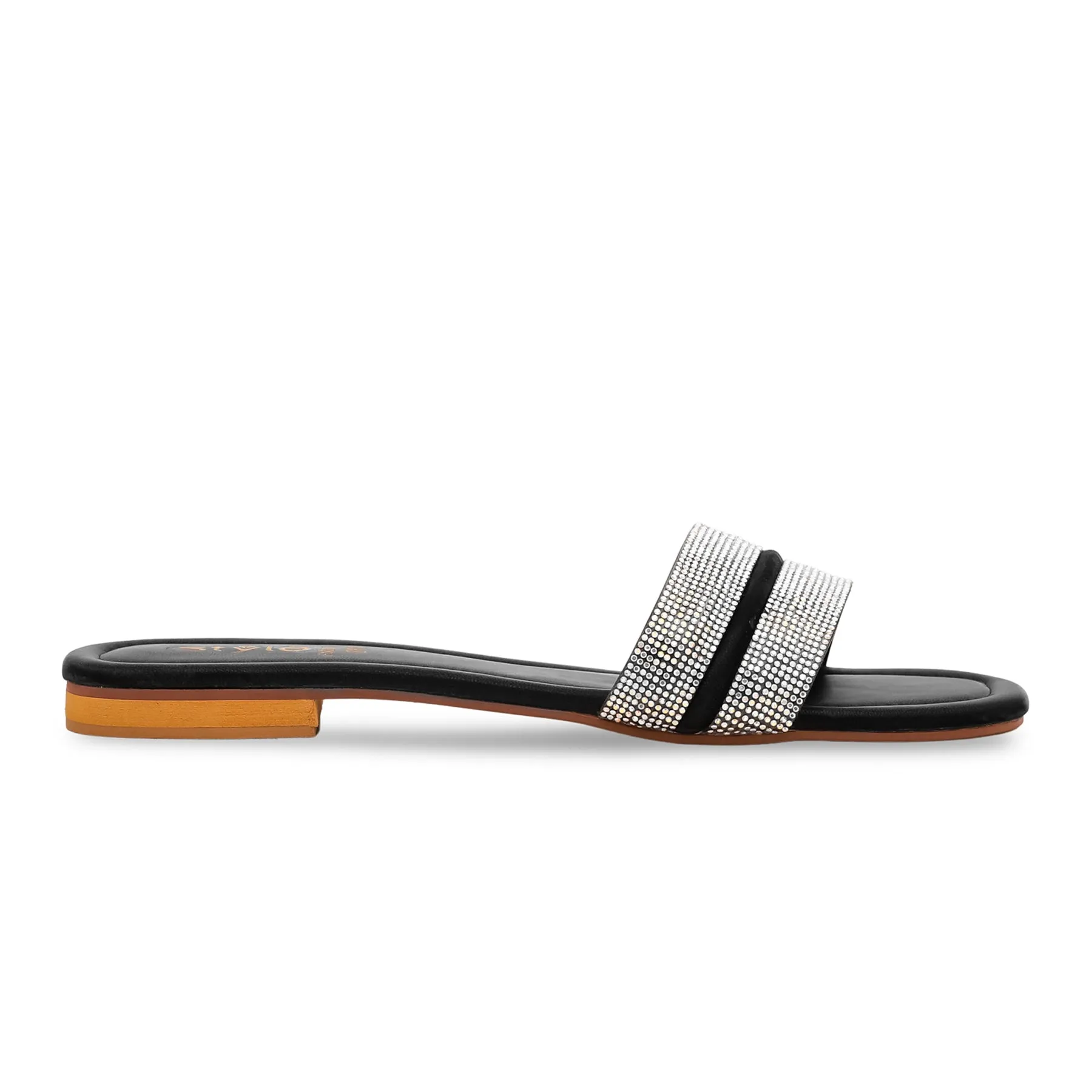 Black Fancy Slipper FN7701