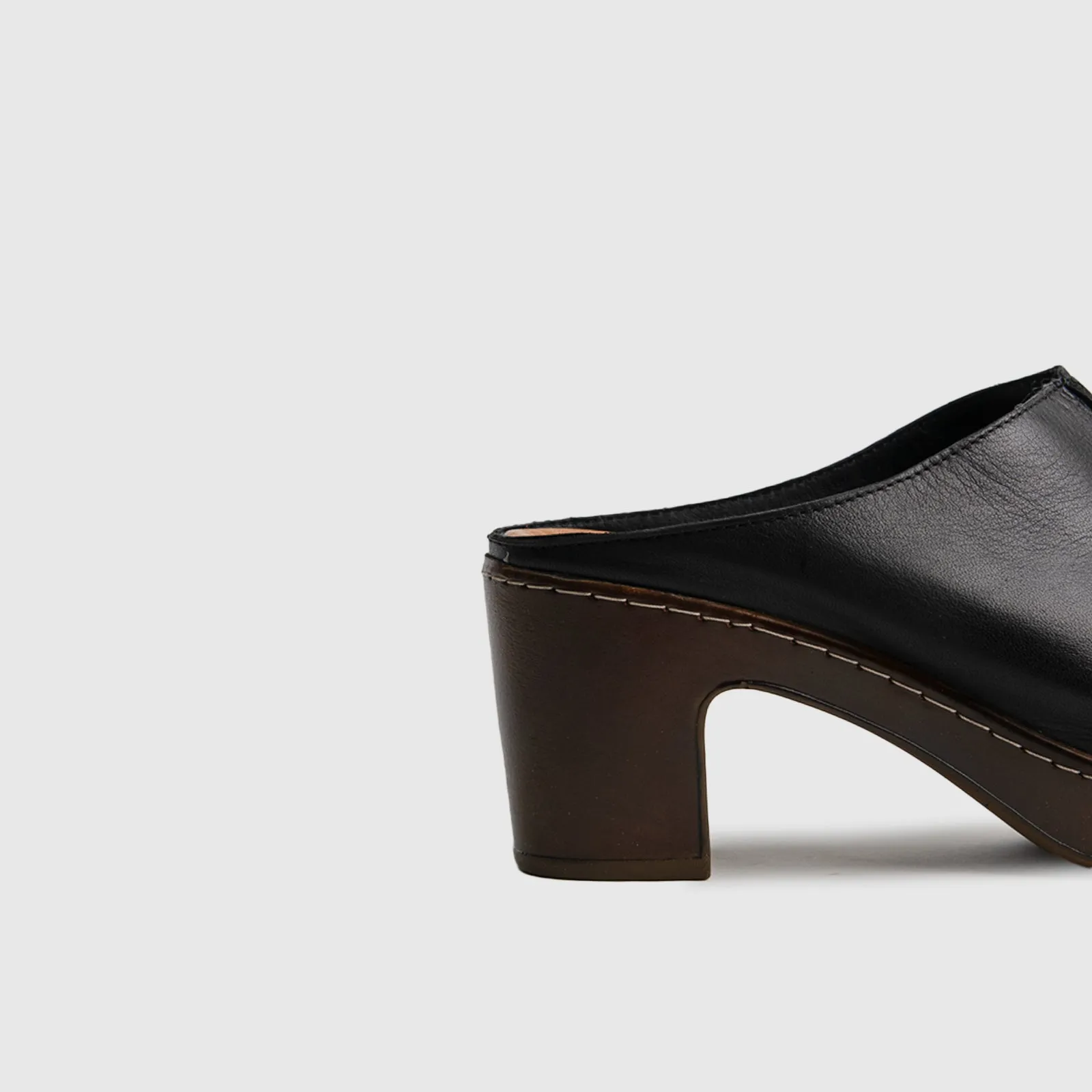 Block Heel Mule 11204
