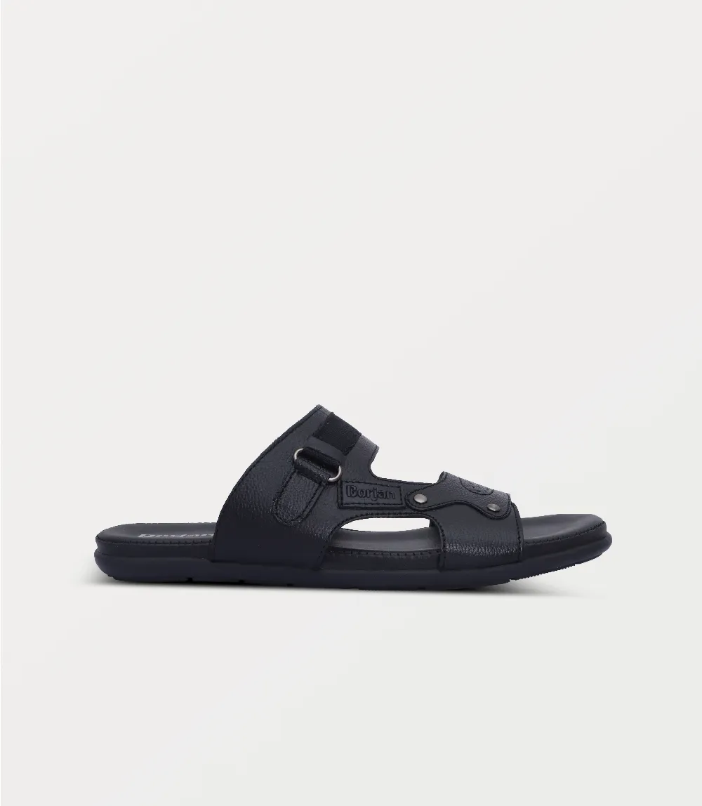 BM6886-BLACK-Men Slipper