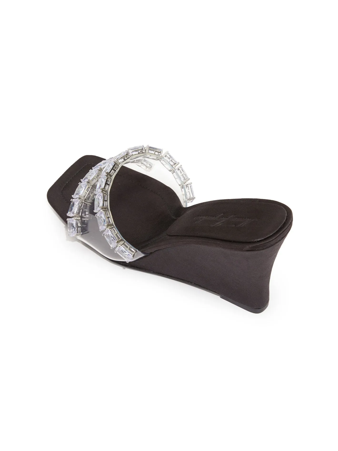 Cassandra Diamond Heels (Black) (Final Sale)
