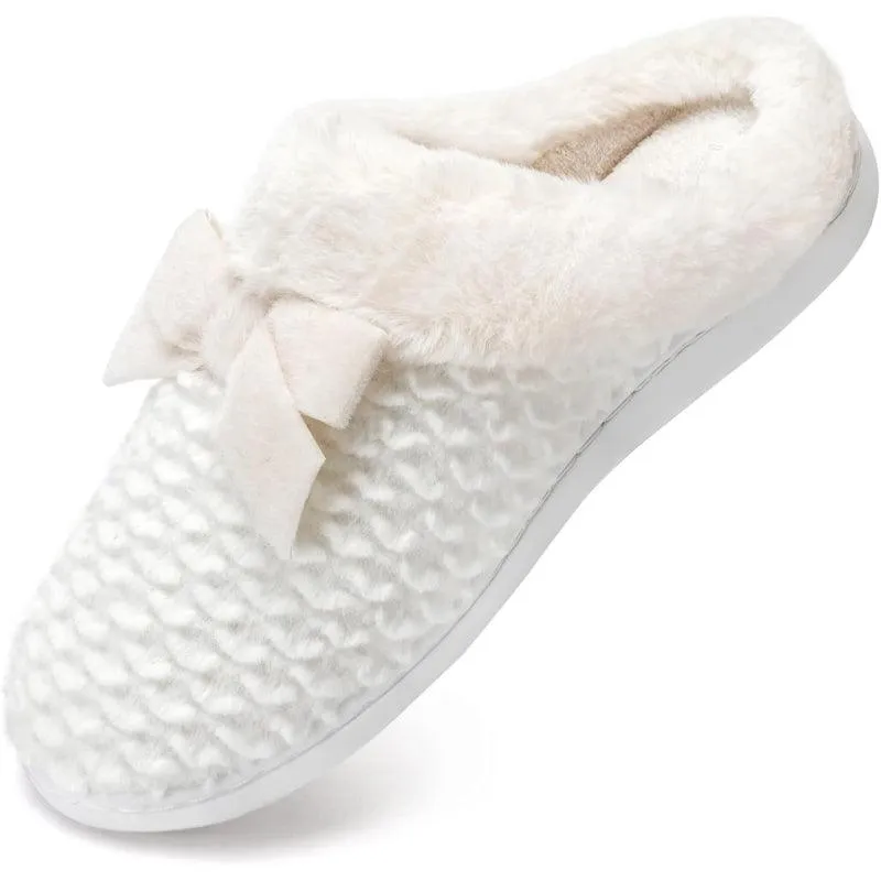 Comfy Anti Skid Slippers – Plush Memory Foam Support