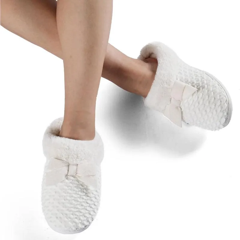 Comfy Anti Skid Slippers – Plush Memory Foam Support