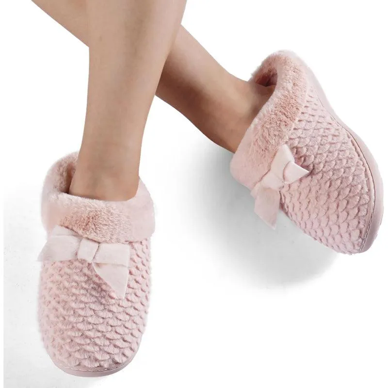 Comfy Anti Skid Slippers – Plush Memory Foam Support