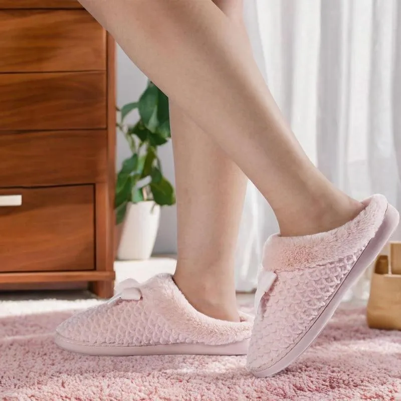Comfy Anti Skid Slippers – Plush Memory Foam Support