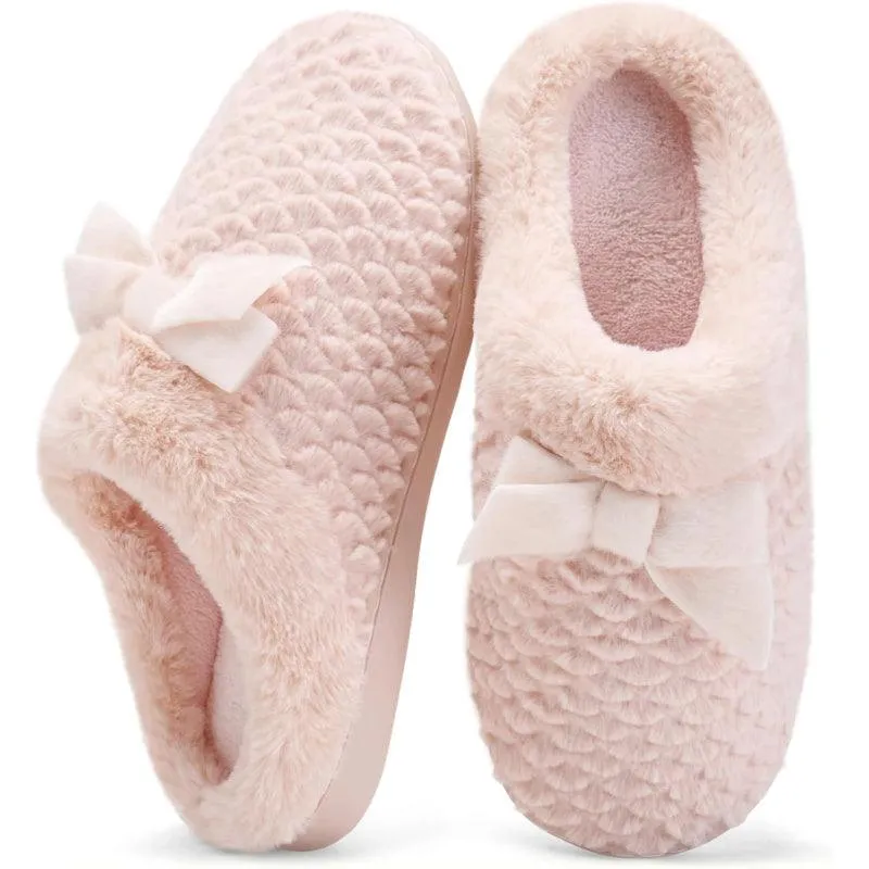 Comfy Anti Skid Slippers – Plush Memory Foam Support