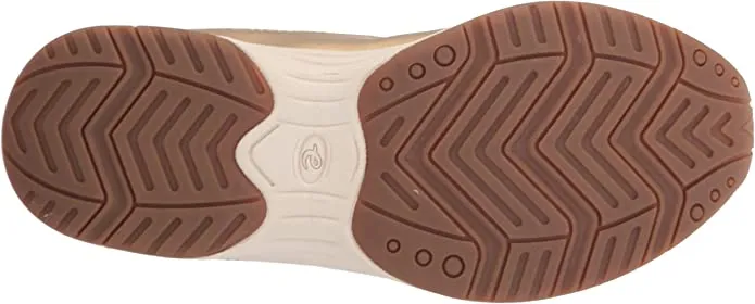 Easy Spirit Travel Time Gold X-Wide Round Leather Closed Toe Slip On Mule Clog
