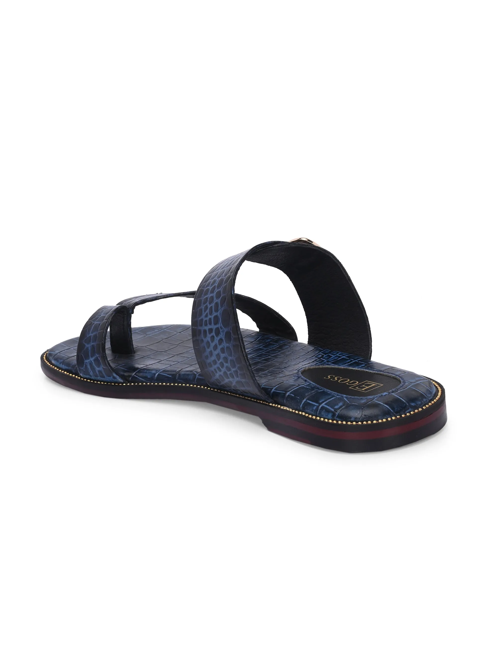 Egoss Ethnic Slippers For Men