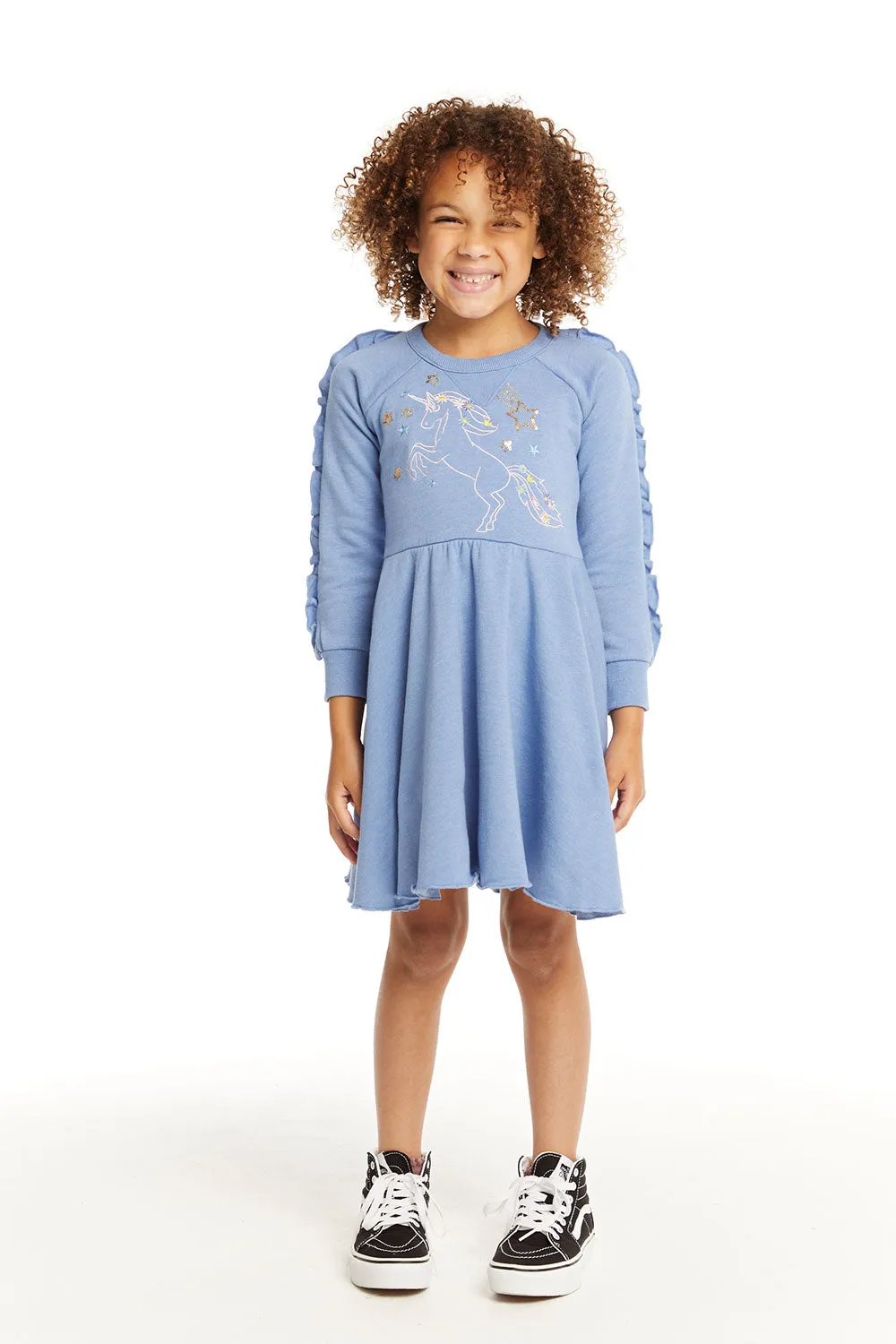 Embroidery Unicorn Dress