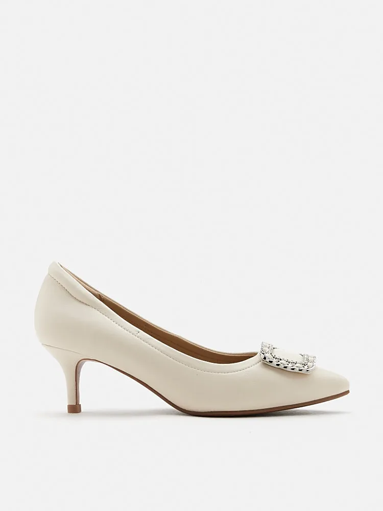 Eydis Chained Buckled Heels