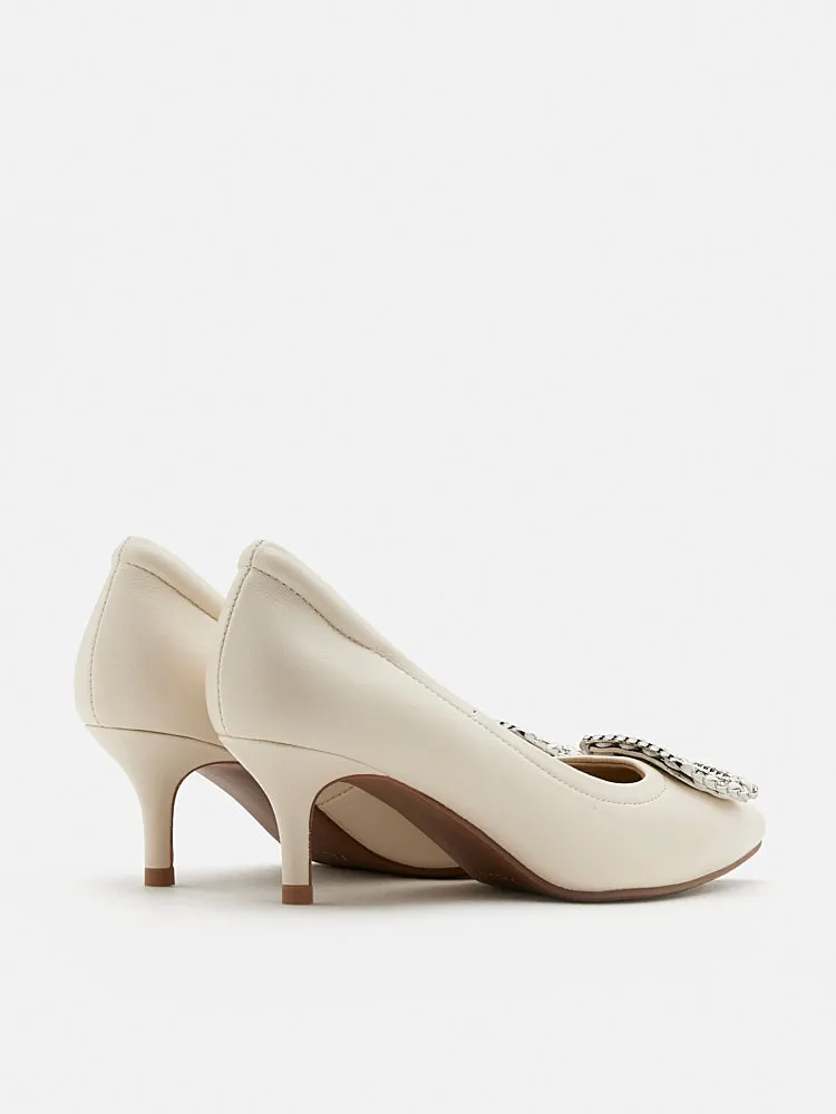 Eydis Chained Buckled Heels