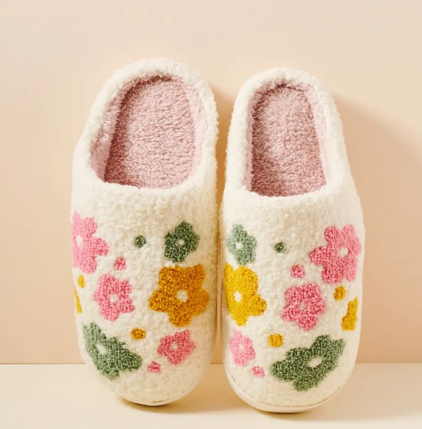Floral Step Slipper