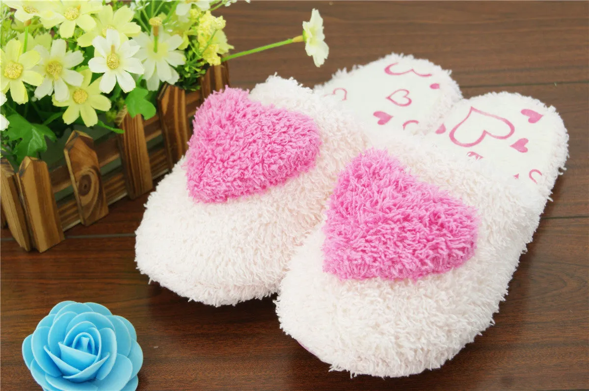 Fuzzy House Slippers