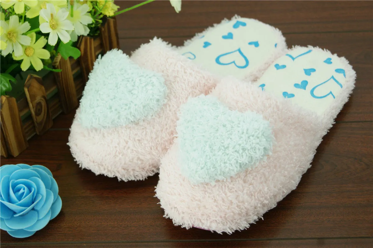 Fuzzy House Slippers