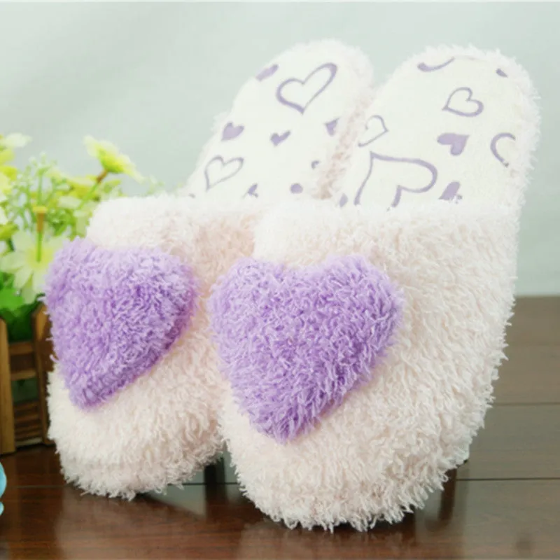 Fuzzy House Slippers