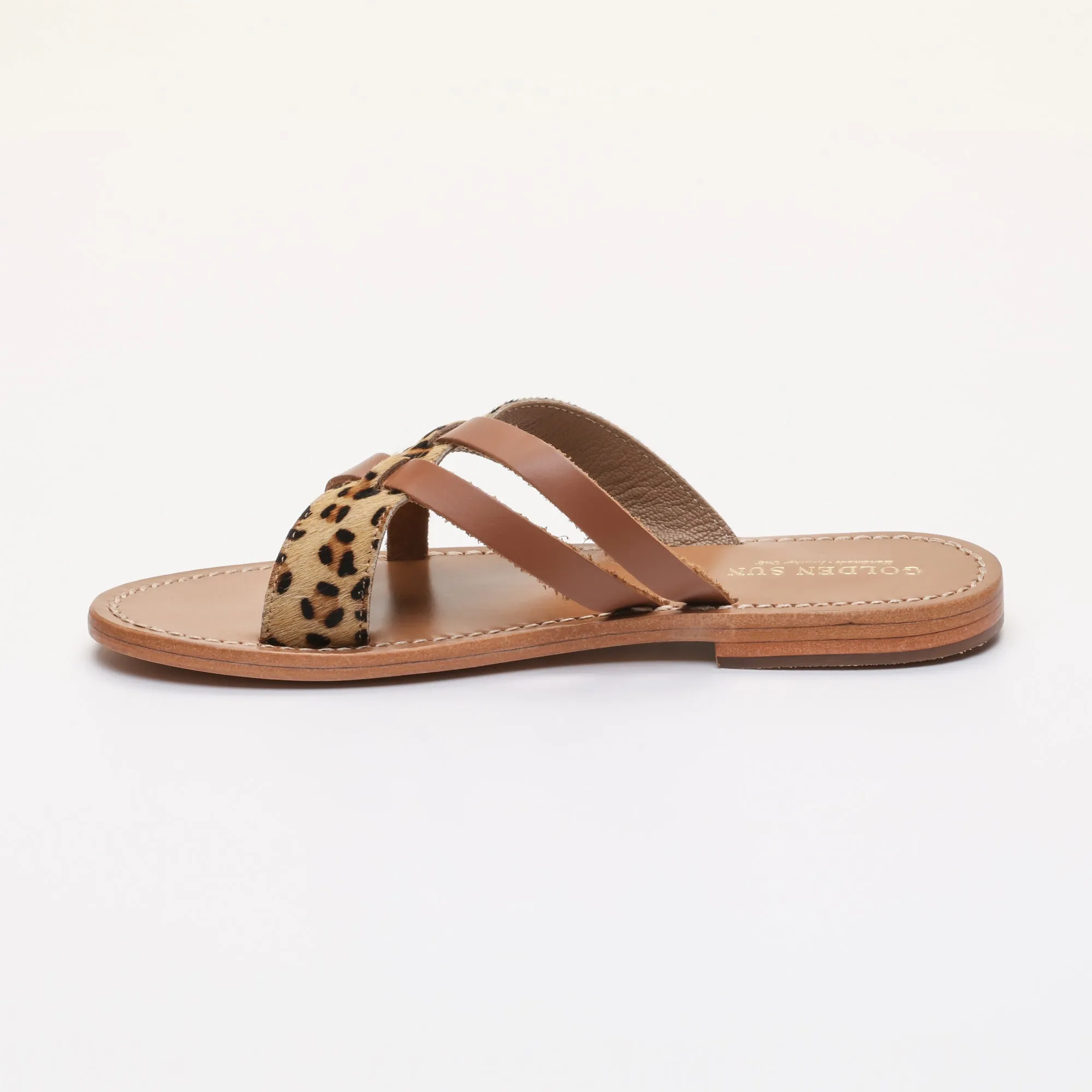 Golden Sun - Mules Jola - Léopard   Camel