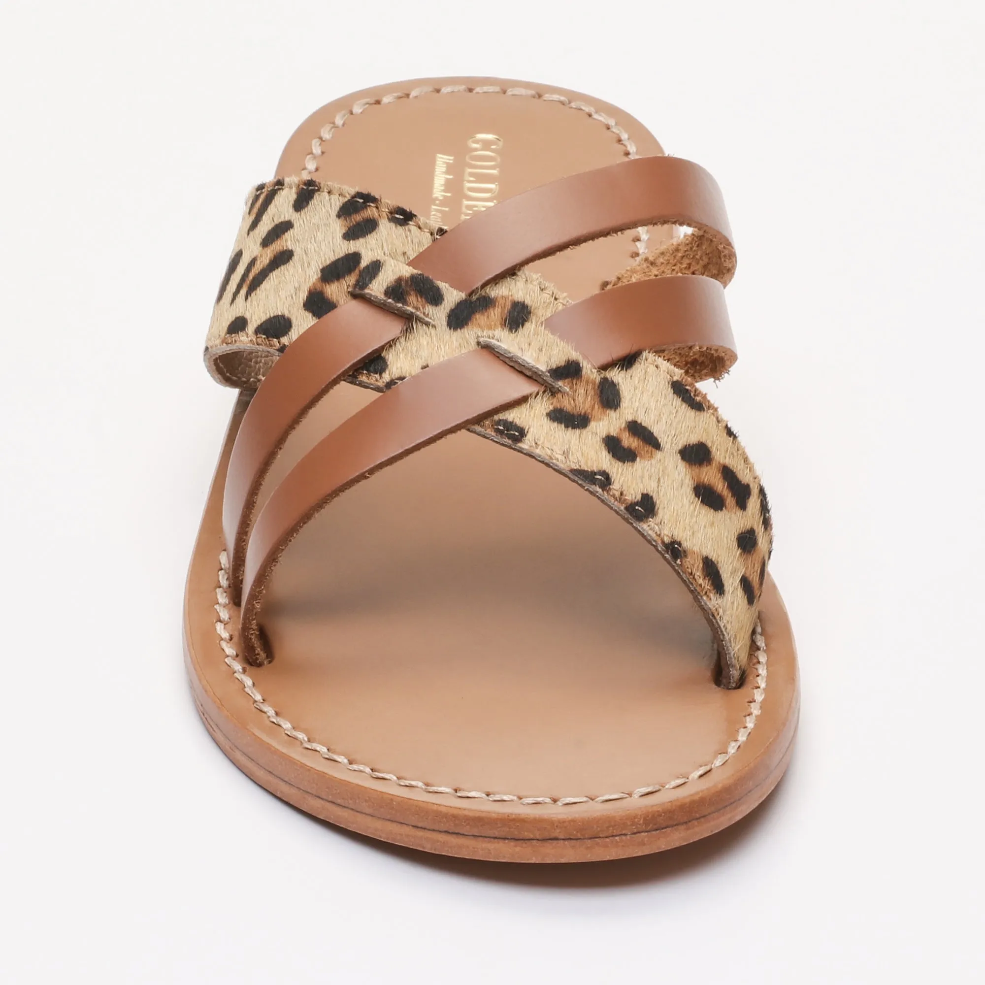 Golden Sun - Mules Jola - Léopard   Camel