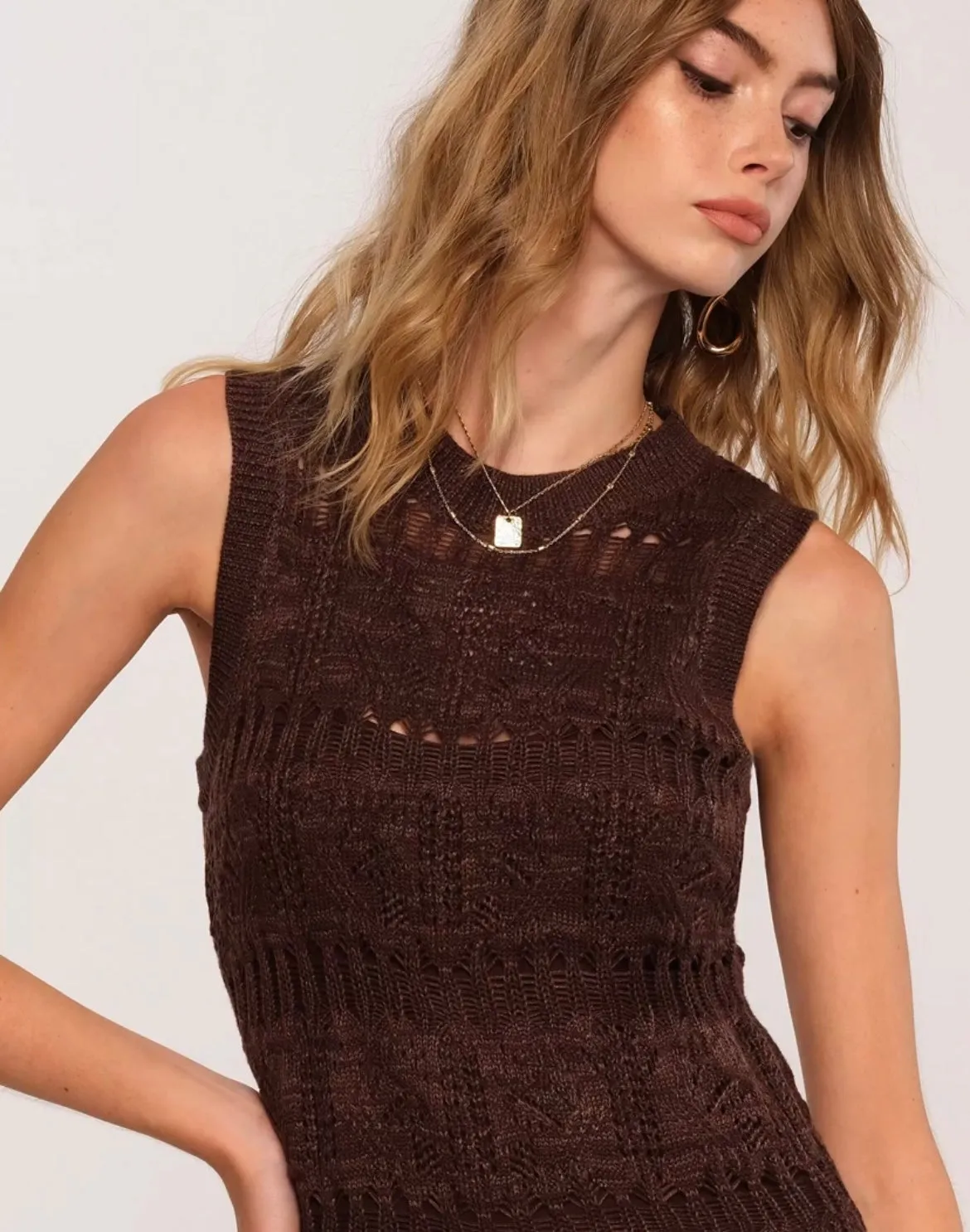 Heartloom Denzel Dress in Coco