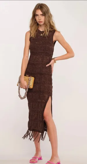 Heartloom Denzel Dress in Coco