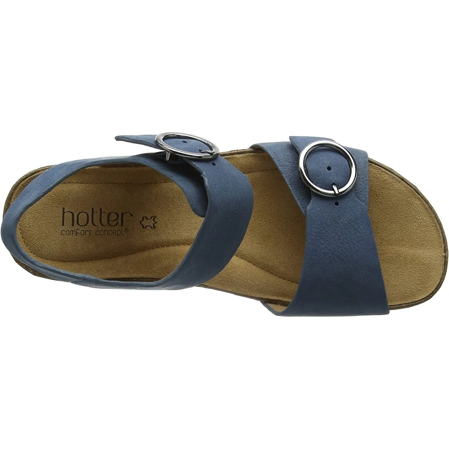 Hotter Tourist RIVER Blue Comfort Sandal