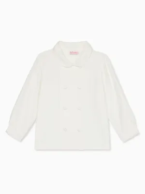 Ivory Sanpa Ceremony Long Sleeve Boy Shirt