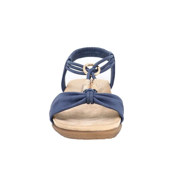 Lady Comfort Women's Brianna 03 Sandals- Blue