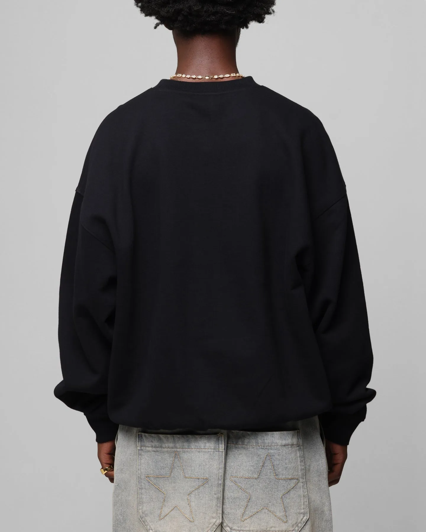 Loiter Arch Premium Crewneck Black
