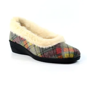 Lunar Women's KLA209 Hoxton Slippers Grey