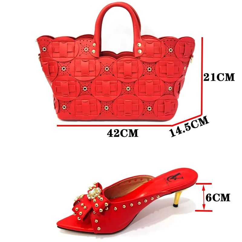 Matching Shoes and Bag Set for special occasion
