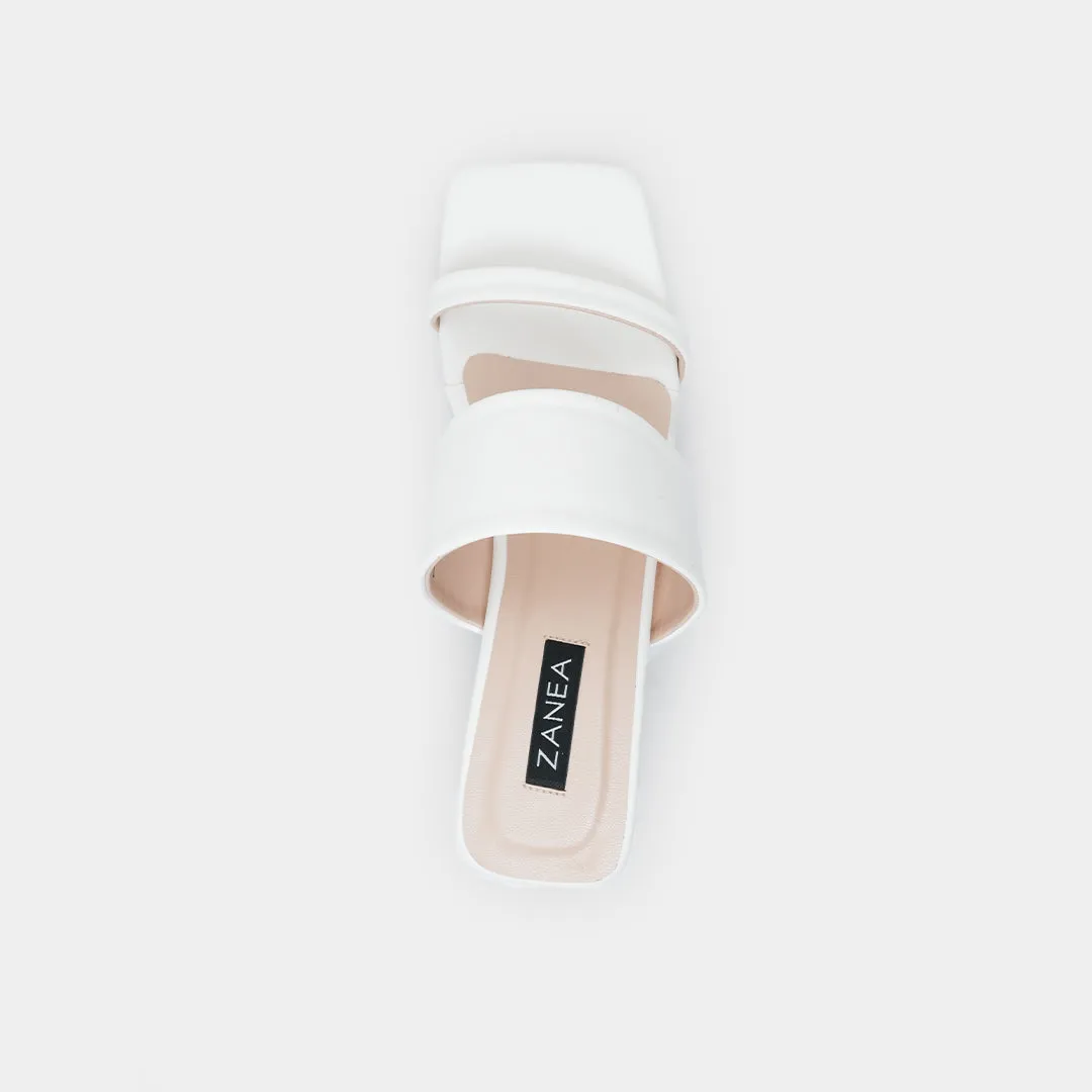 Milan Mules (White)