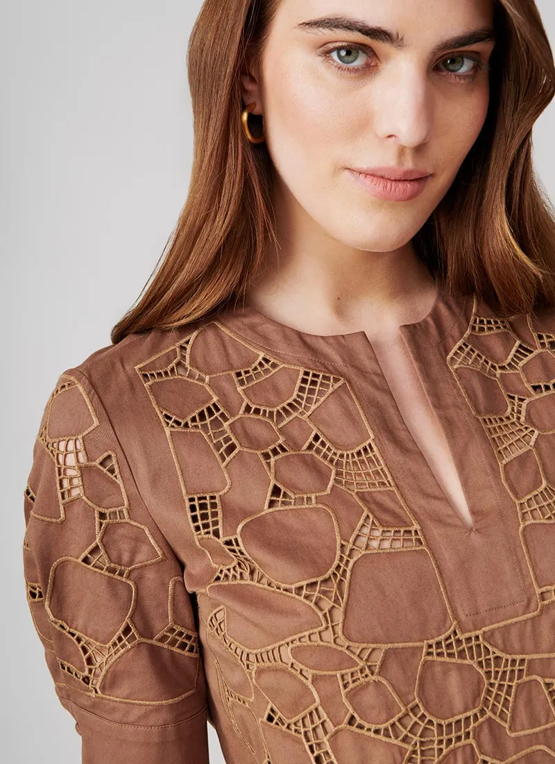 Mirca Broderie Dress