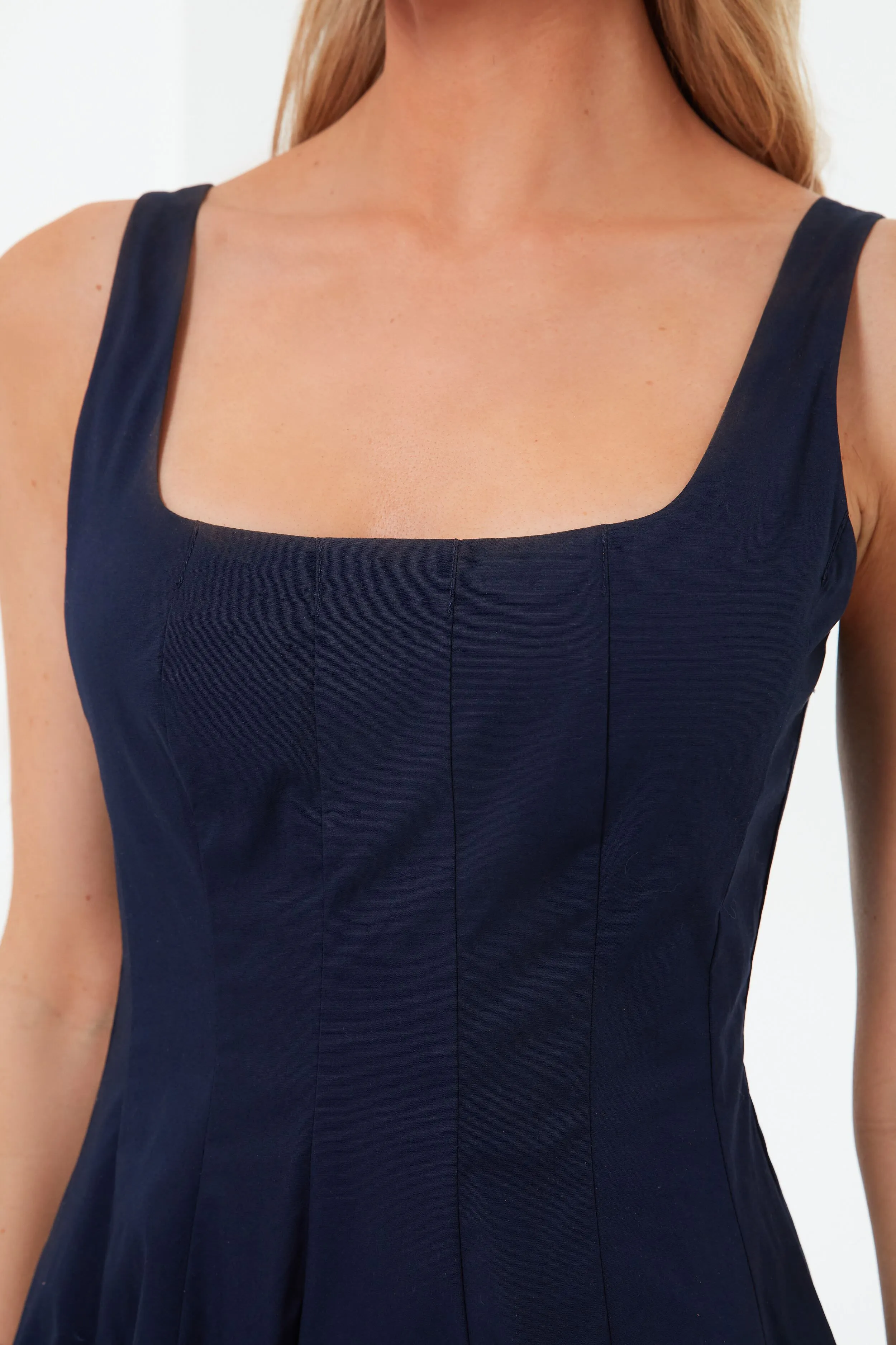 Navy Mini Wells Dress