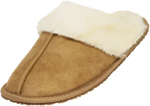 NORTY Womens S-L Beige Mule Slippers 15453