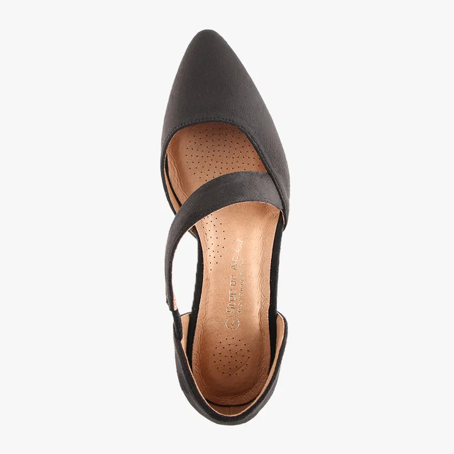 OFFICE BLACK SUEDE