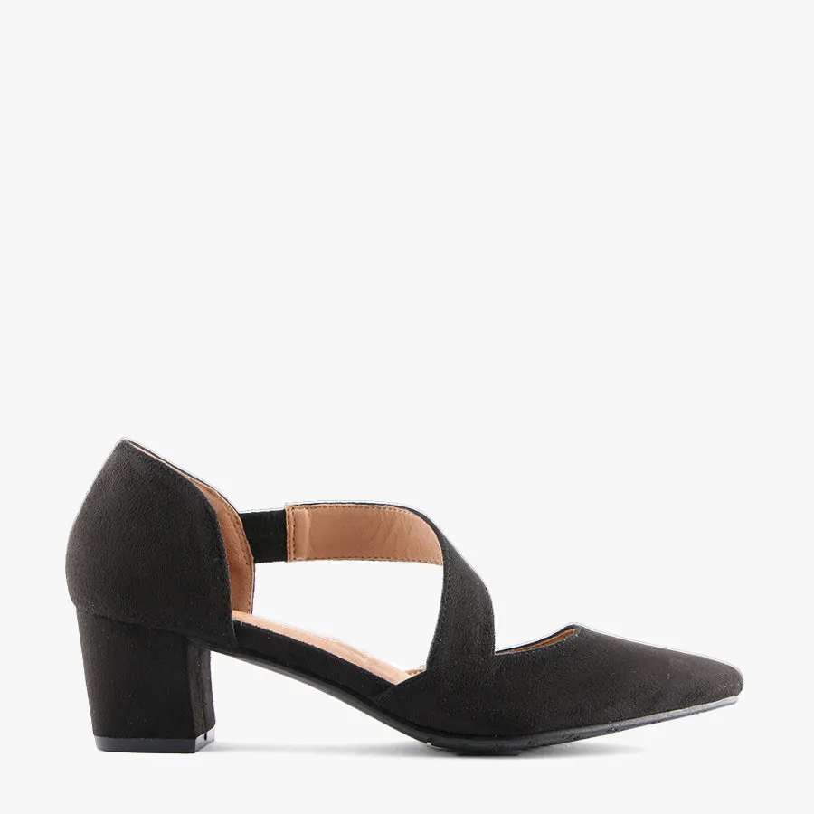 OFFICE BLACK SUEDE