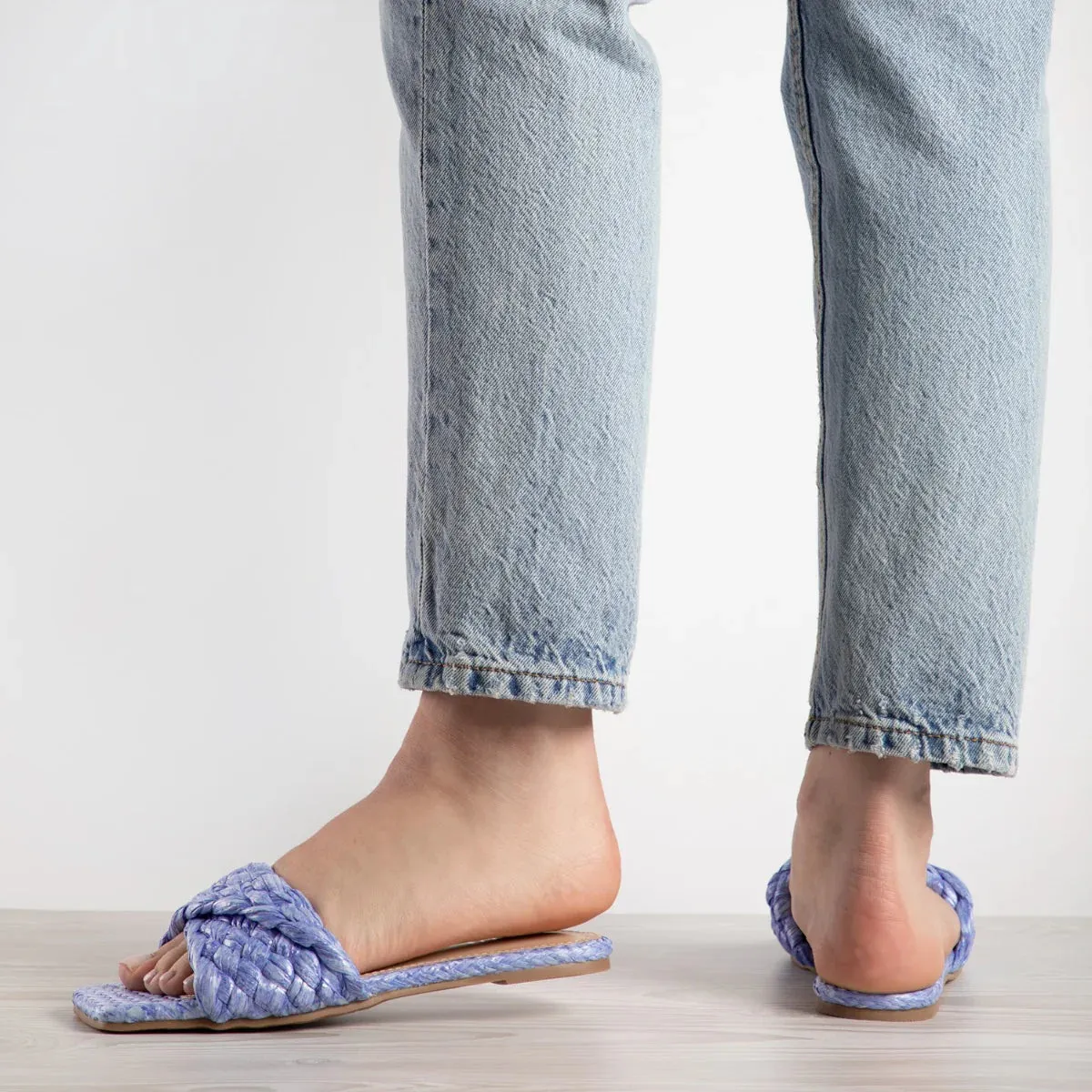 RAID Breezy Flat Mule in Purple