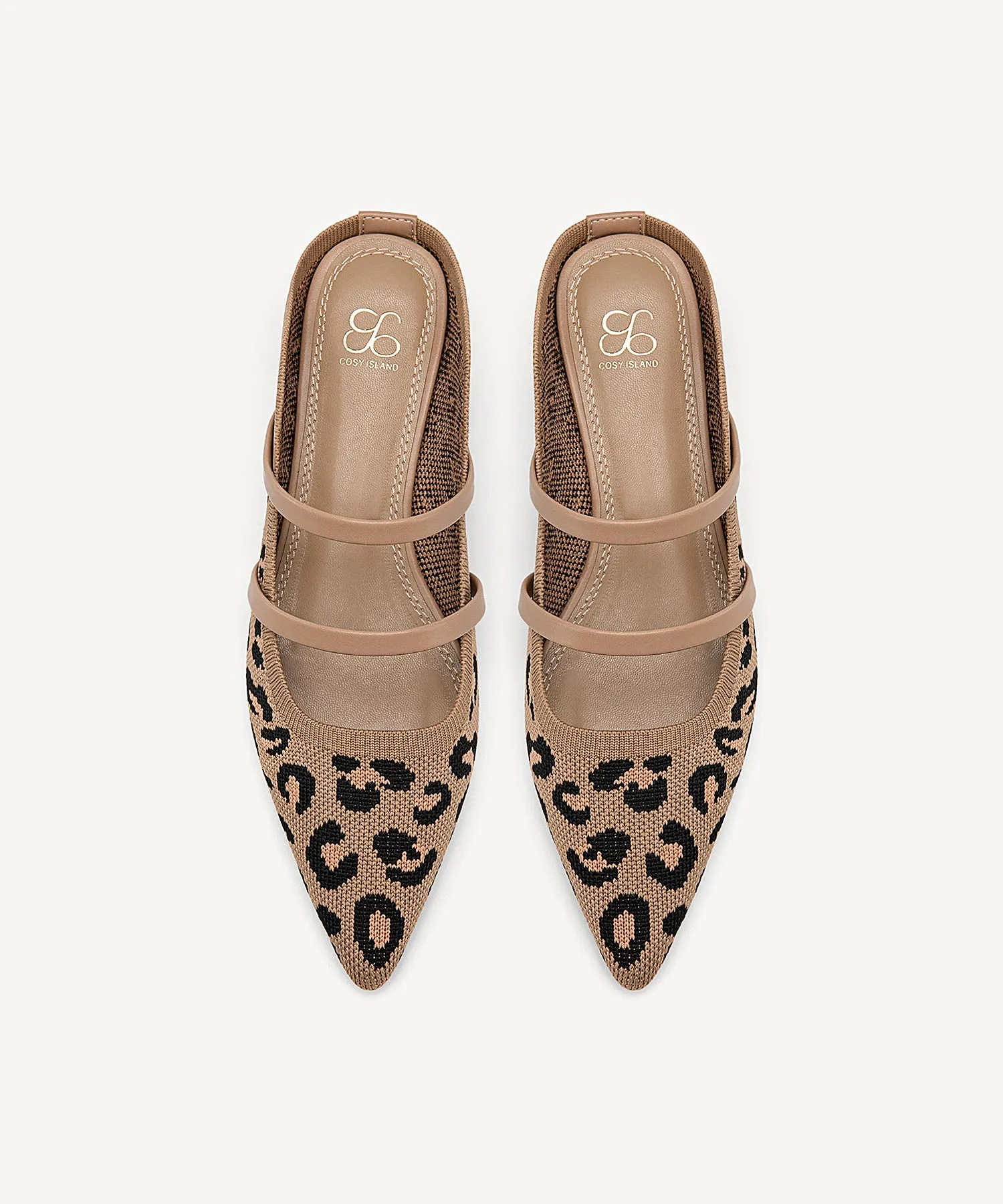SoftWave Cut Out Block Heeled Mules