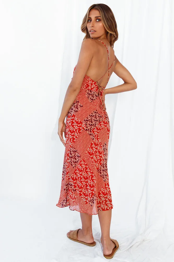 Turbulence Midi Dress