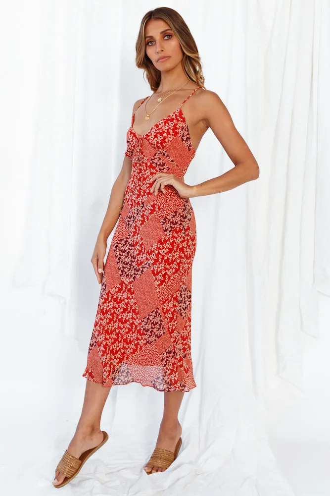 Turbulence Midi Dress